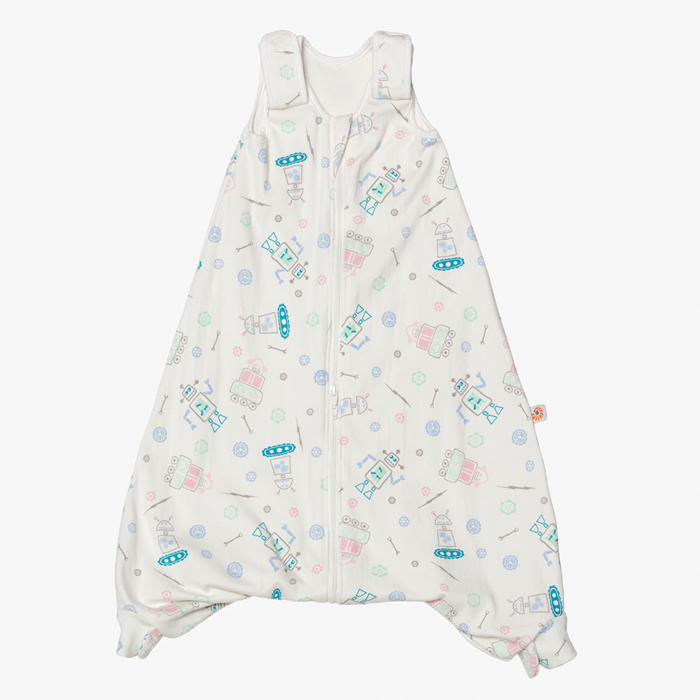 On the Move Sleep Bag: Robots-Mid-weight-M (6 - 18 Mos)