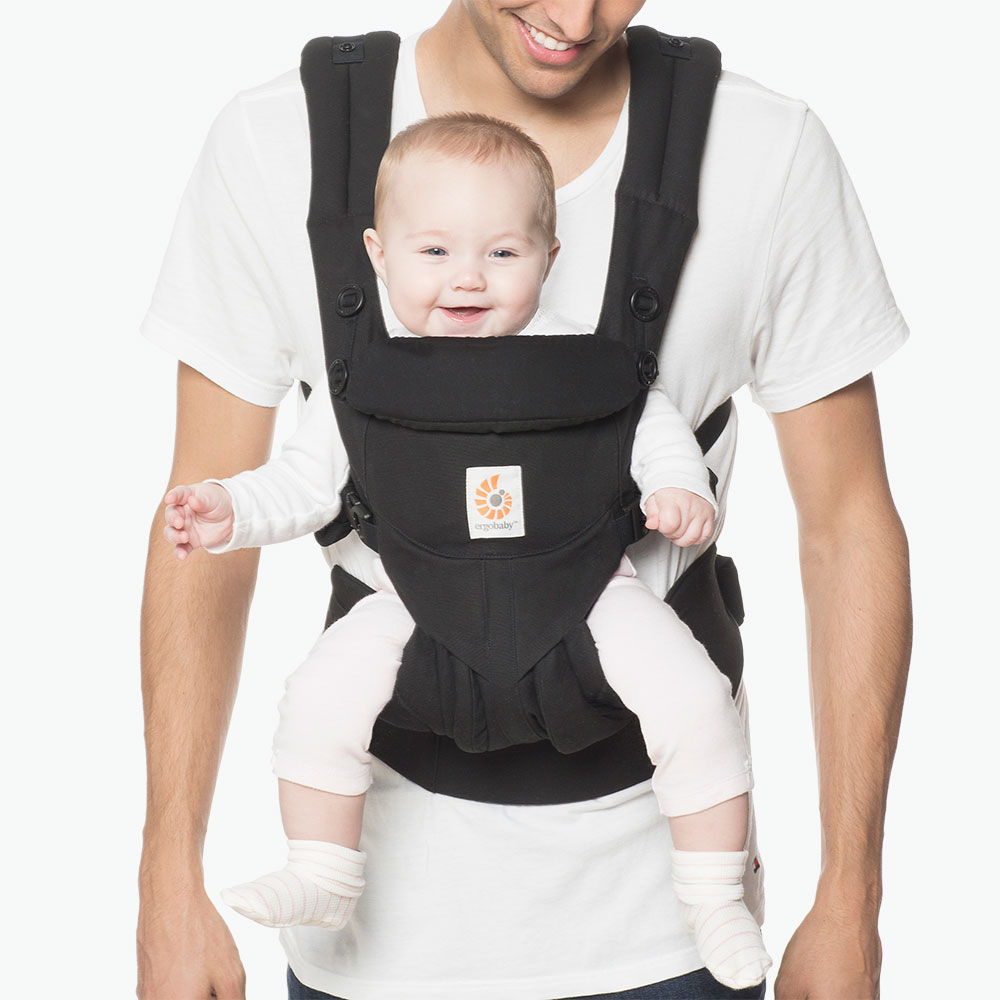 Omni 360 baby carrier all-in-one: Pure Black 845197028785