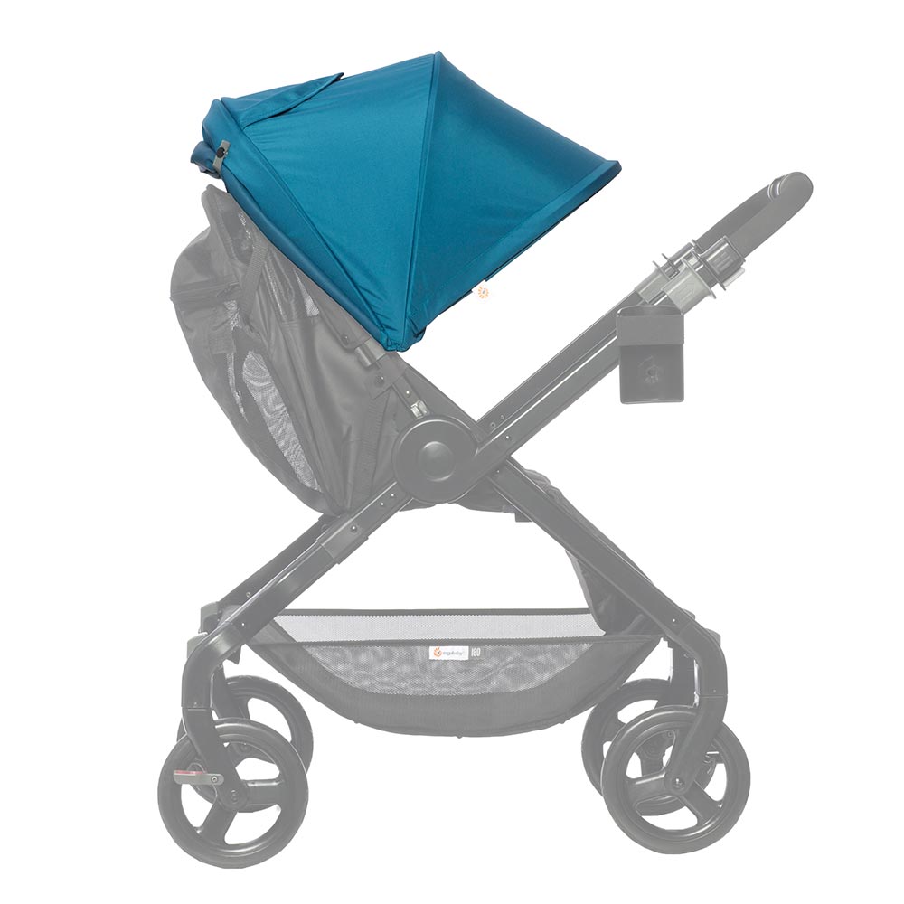 180 Reversible Stroller Sunshade: Teal